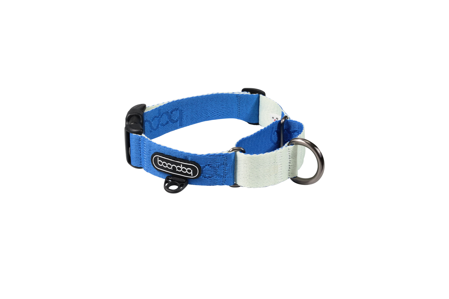 Martingale Collar Cream/Blue