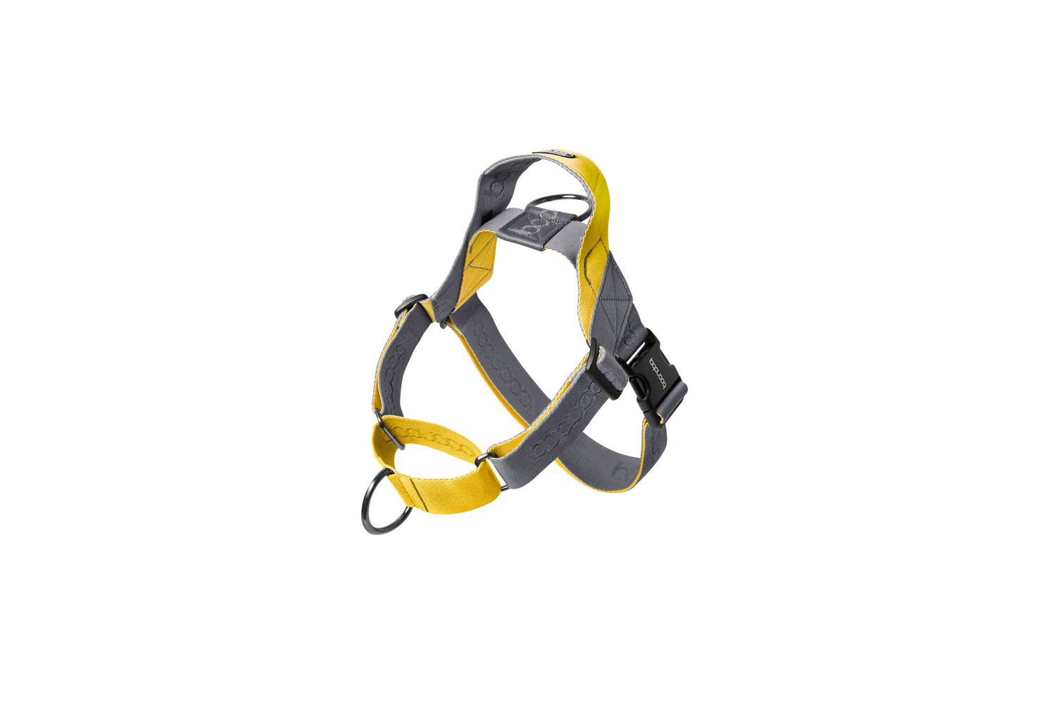 0109 Martingale Harness Gray/Lemon
